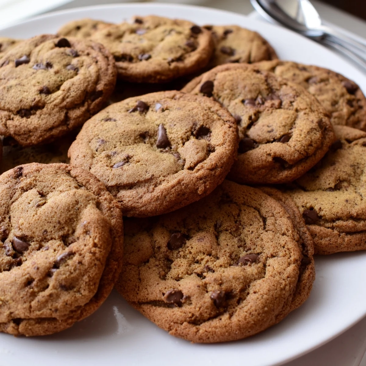 Deliciously chewy gingerbread cookie dough cookies, perfect for holiday gatherings.