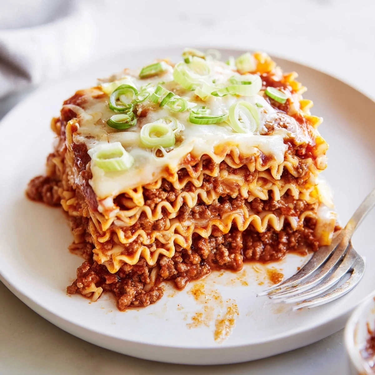 Spicy Ramen Lasagna Fusion