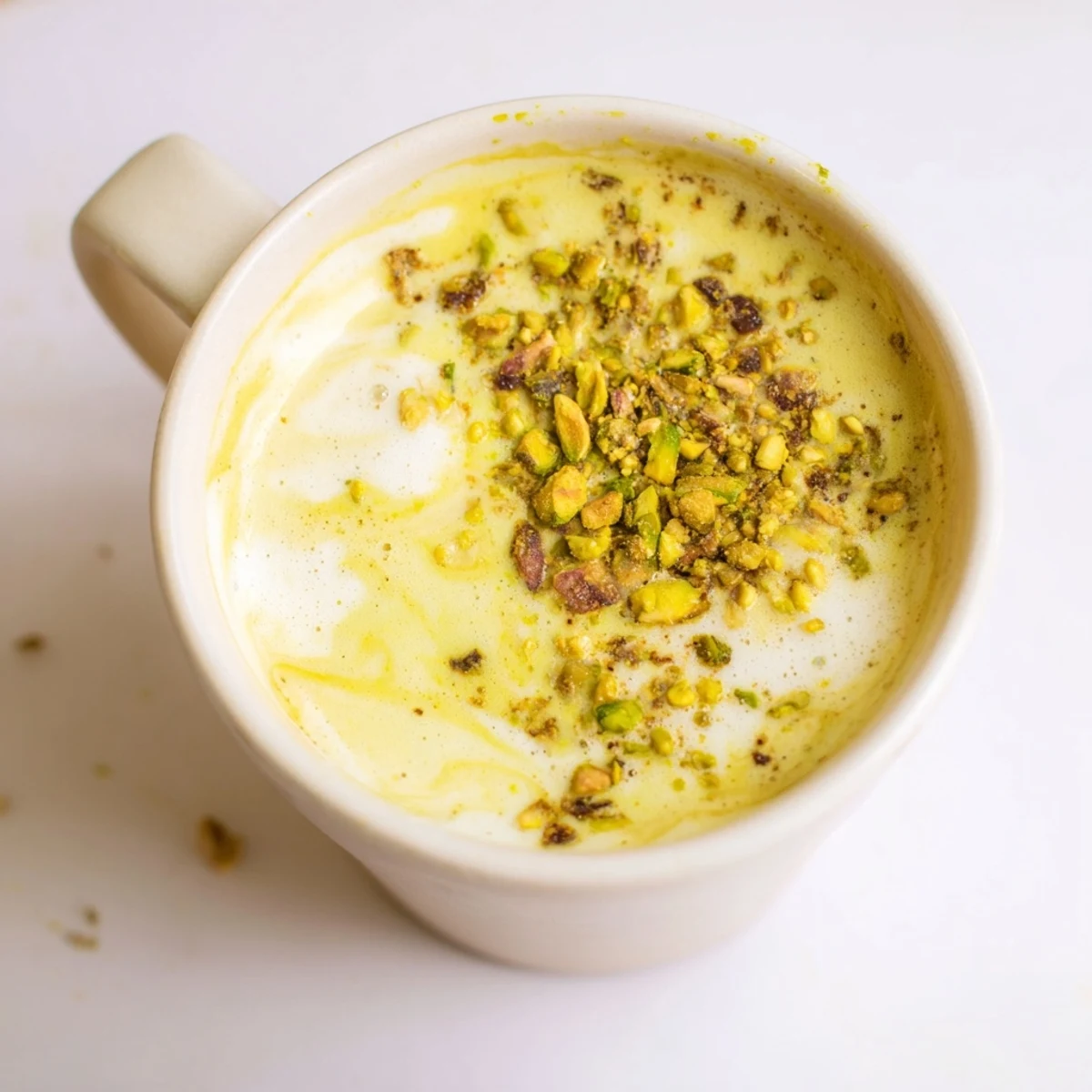 Pistachio Milk Latte Café Style