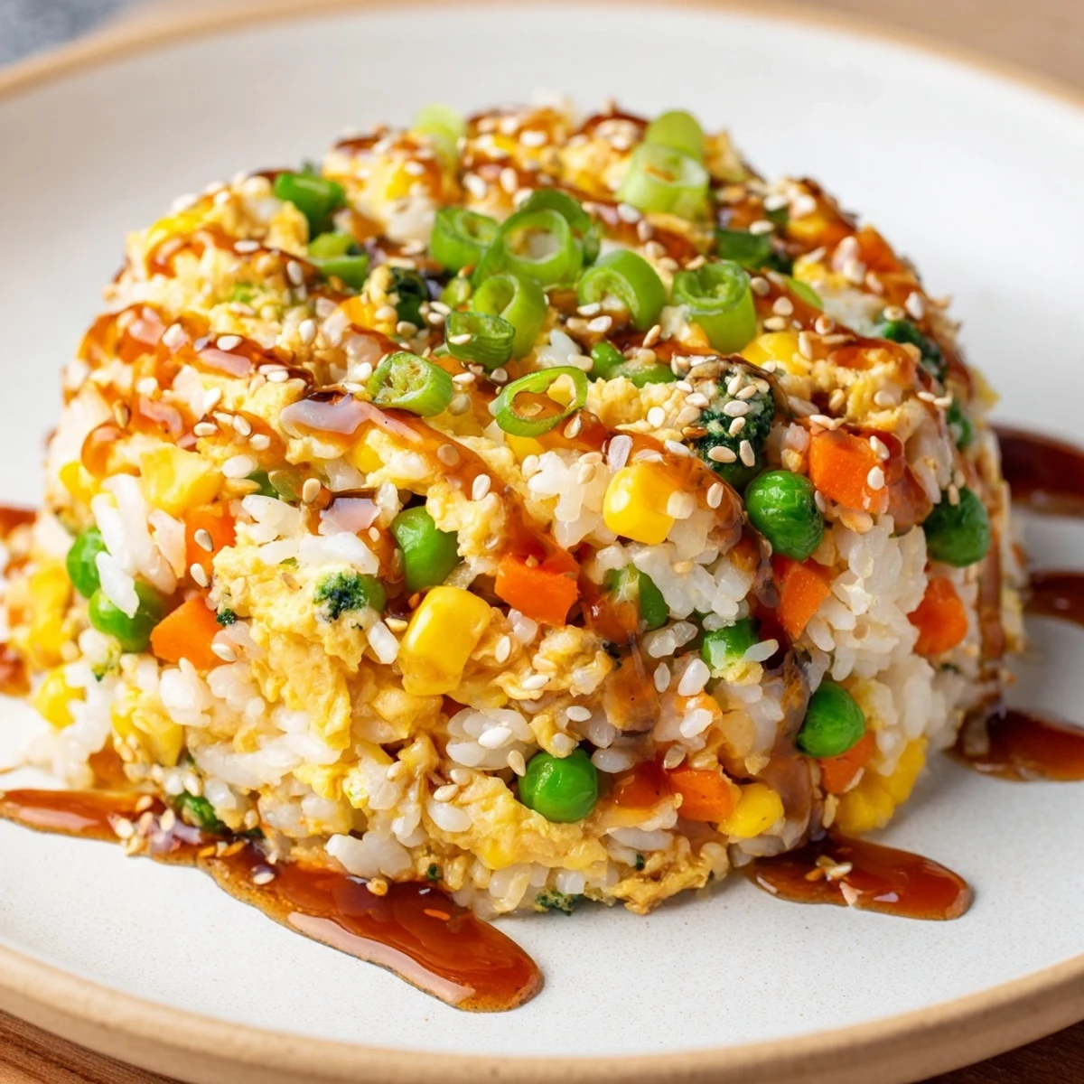 Frozen Veggie Fried Rice