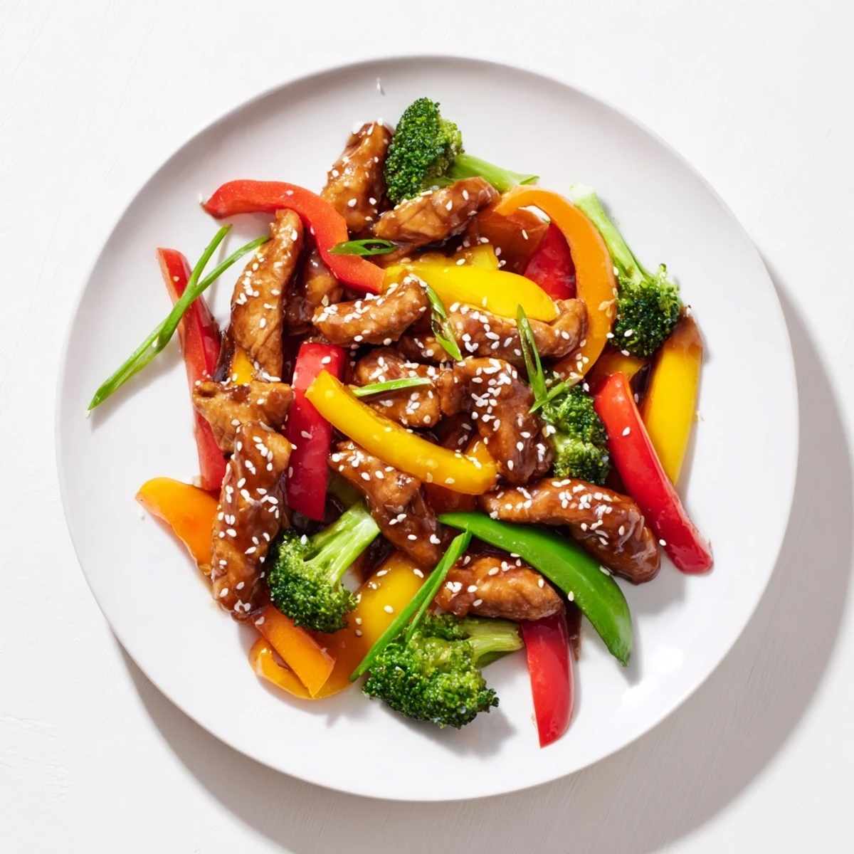 Tender Chicken Stir-Fry with Vegetables over rice, a flavorful and easy weeknight dinner idea.