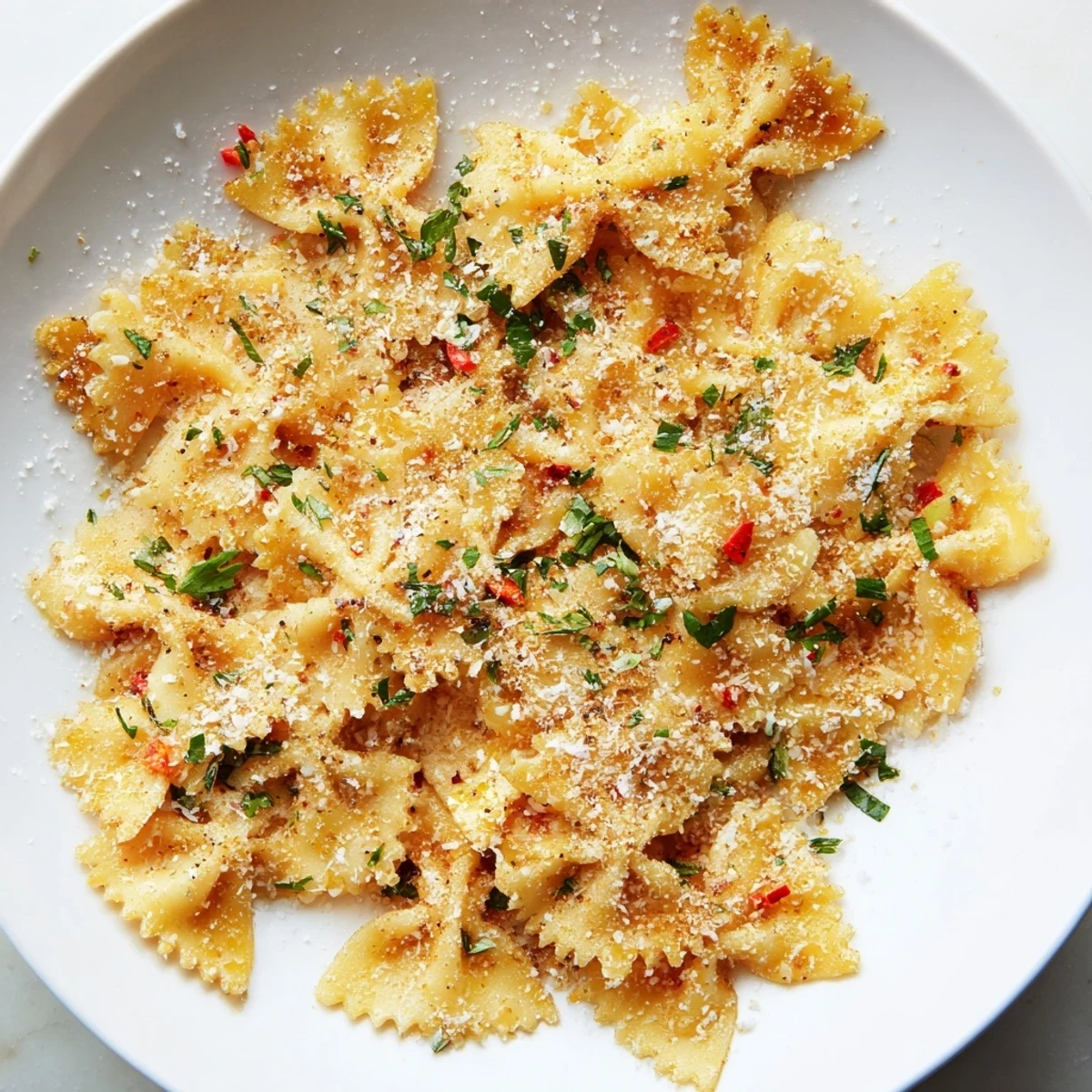 Festive Lightened Christmas Pasta Chips, a vibrant appetizer, perfectly seasoned and baked until delightfully crunchy.