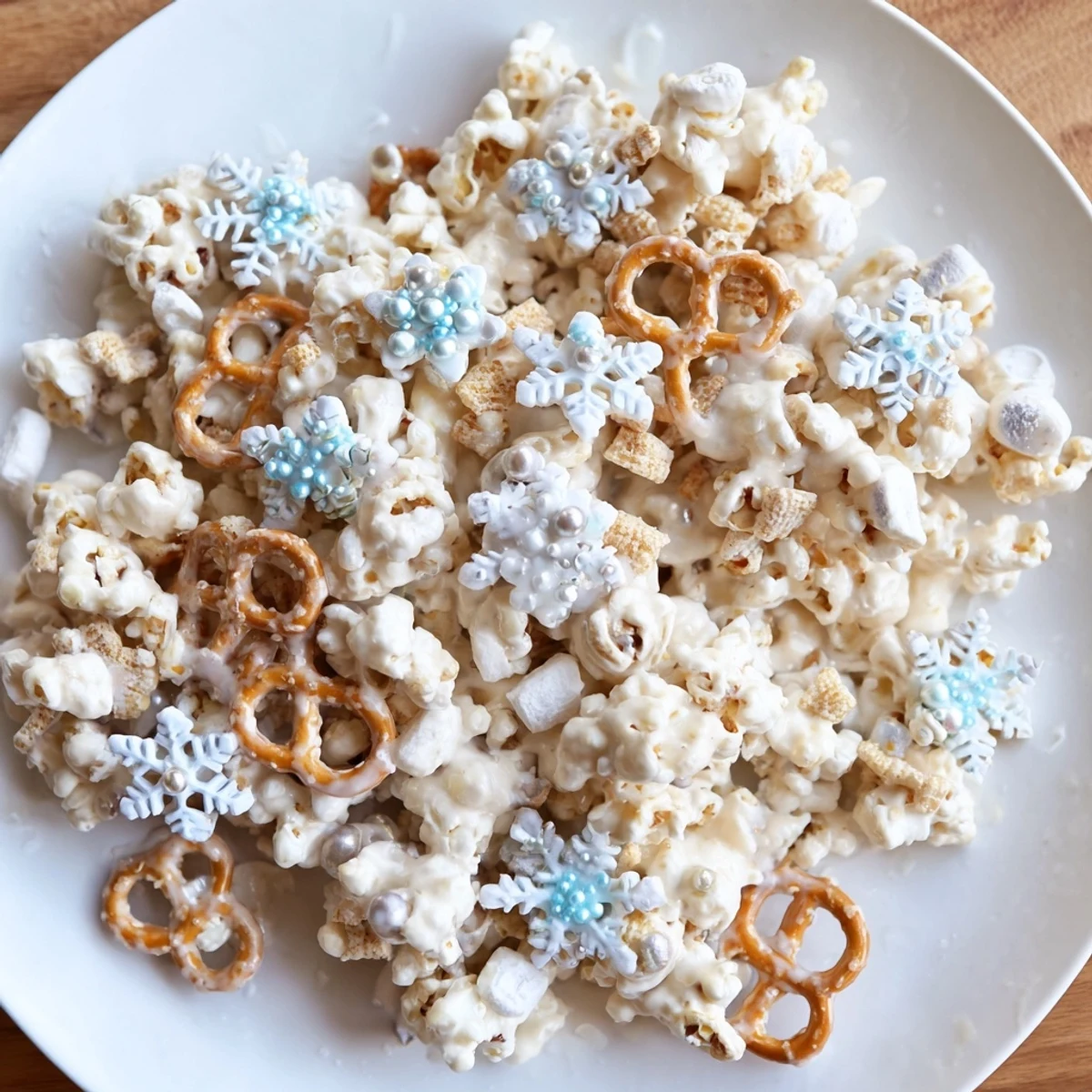 Ski Season Snowflake Snack
