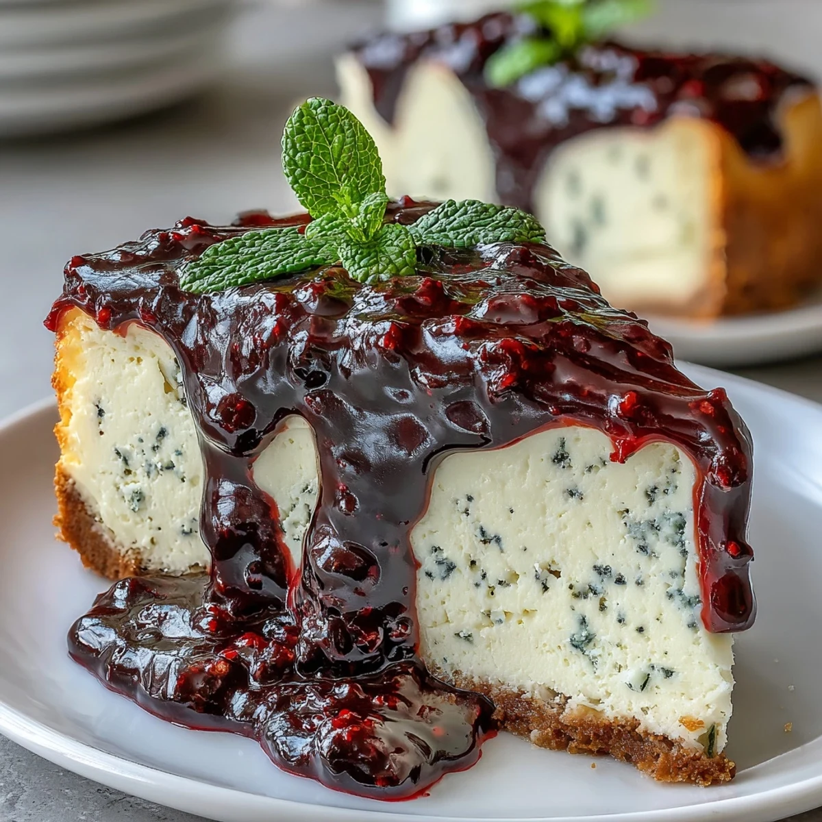 Glossy Black Currant Sauce simmering in a saucepan, bubbling with a vibrant purple hue and tangy aroma.