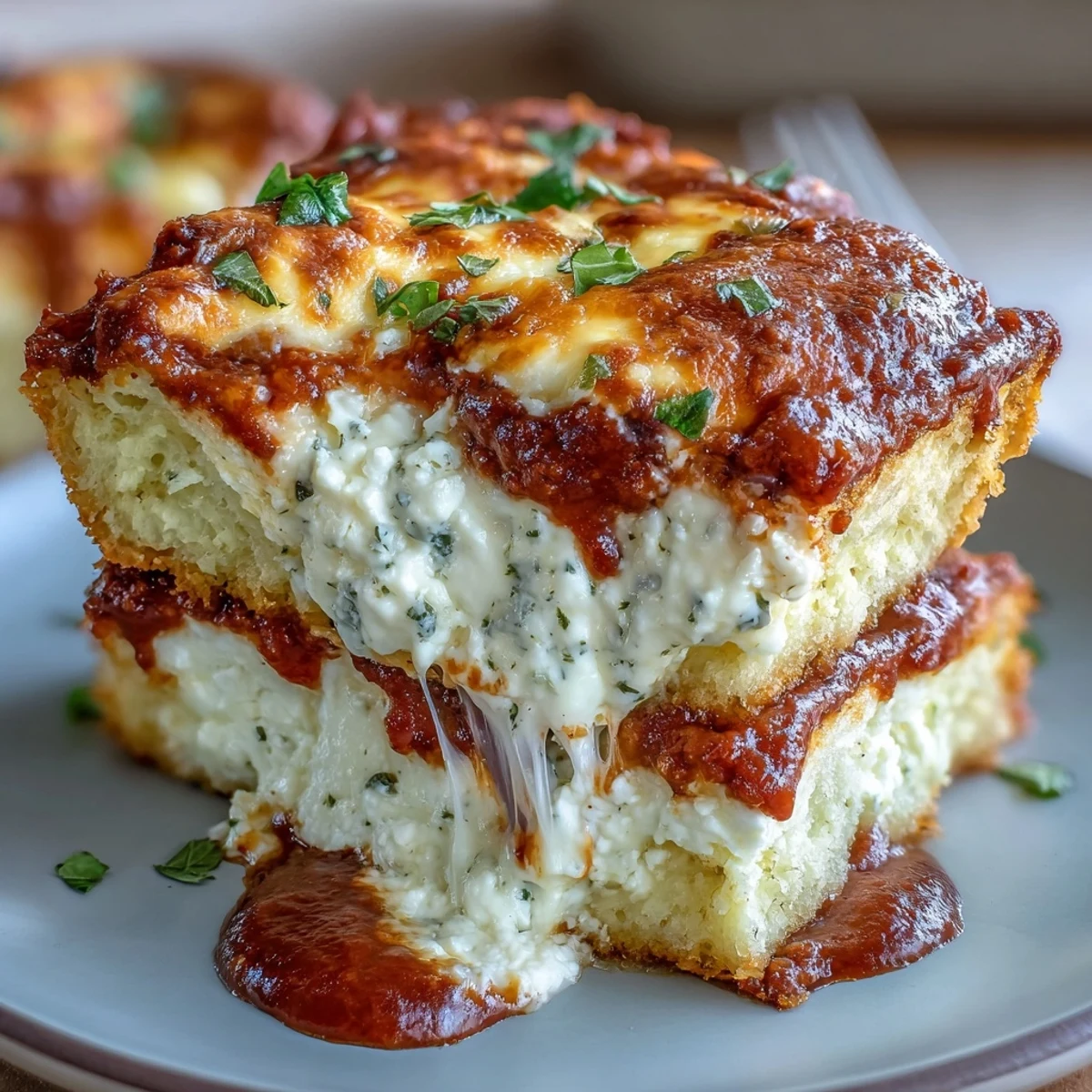 Pizza Style Cottage Cheese Bake