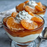 Vibrant Mandarin Orange Creamsicle Jello Salad, creamy and fruit-filled, ready to serve.