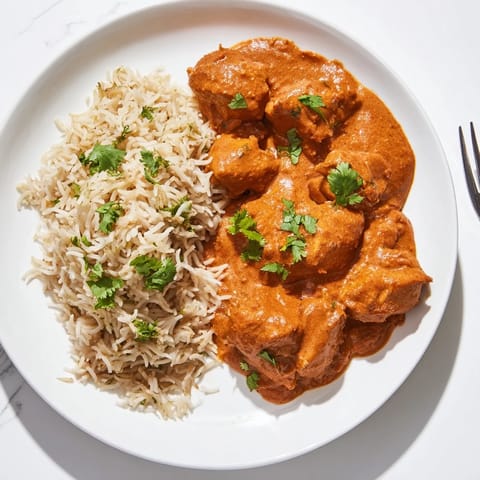 Butter Chicken Rice Pilaf