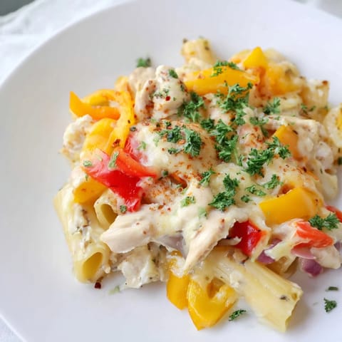 Cajun Chicken Pasta Bake