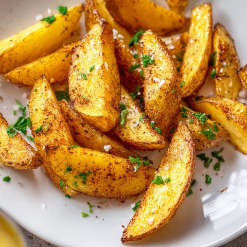 15-Minute Microwave Crispy Potatoes