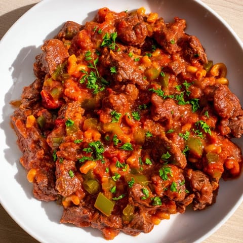 Goulash with Beef Turkey Pasta