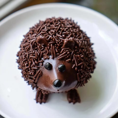 Hedgehog Cupcake Tower Delight