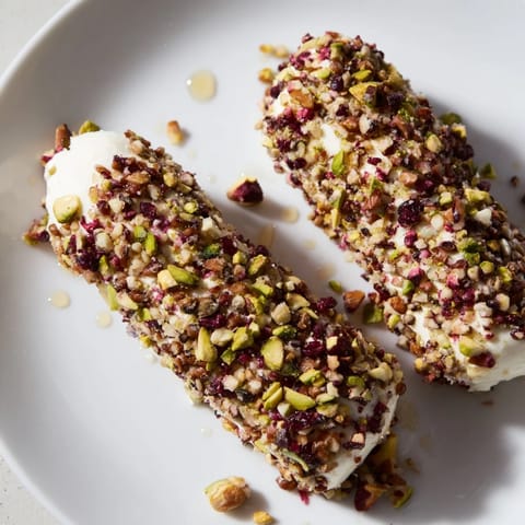 Cranberry Goat Cheese Logs