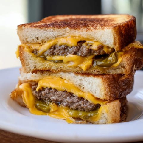 Smashed Burger Grilled Cheese