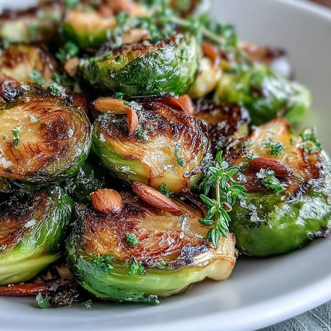 Herb Lemon Brussels Sprouts