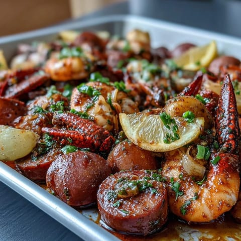 Indoor Crawfish Boil Dinner