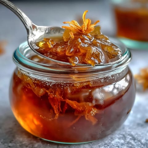 Dandelion Floral Jelly Delicacy