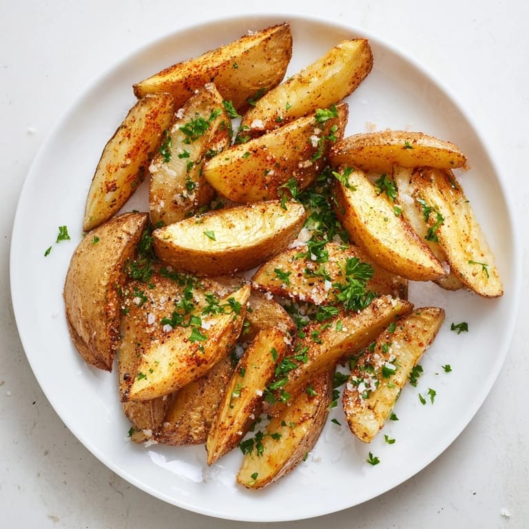 Delicious, easy 15-Minute Microwave Crispy Potatoes, with crispy edges and tender insides, perfect for a fast meal.