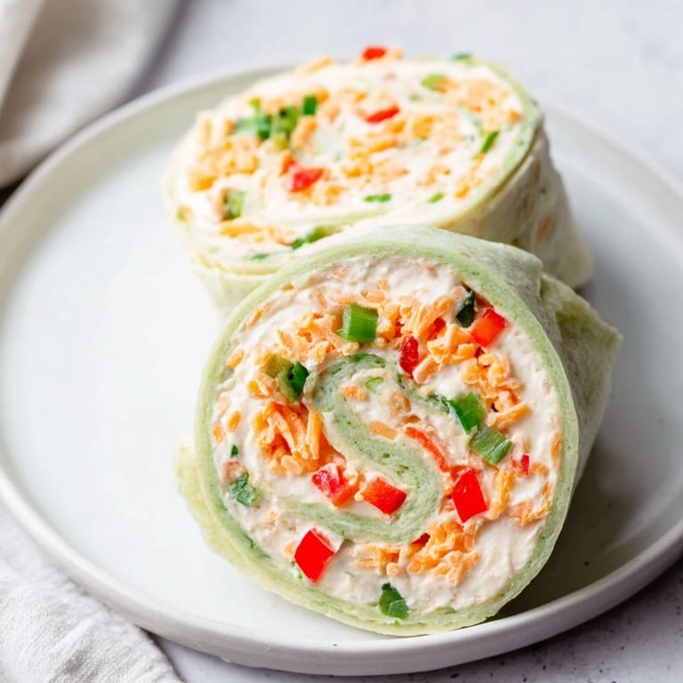 These delicious Cozy Scarf Holiday Pinwheel Wraps present a delightful mix of flavors and textures, perfect for sharing.