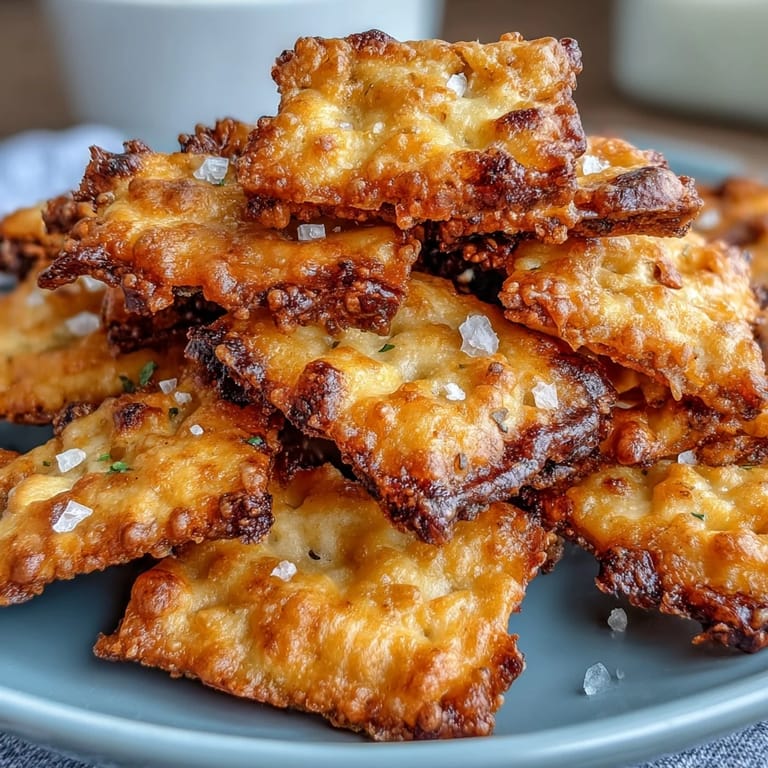 Golden sourdough Cheez-Its bursting with sharp cheddar and ranch herbs, ideal for sharing during your favorite sports event.