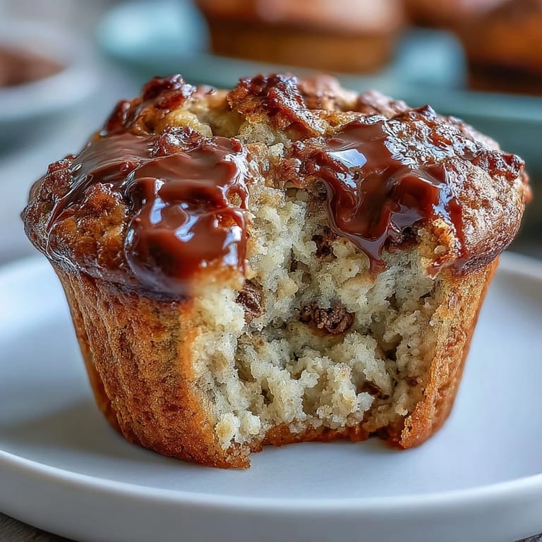 Moist and fluffy banana protein muffins, perfect for busy mornings, with a soft crumb and rich banana flavor.  