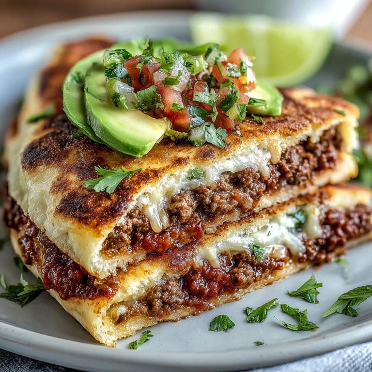 Golden cloud bread rounds cradle hearty taco meat and vibrant pico de gallo, creating a delicious, gluten-free taco experience.